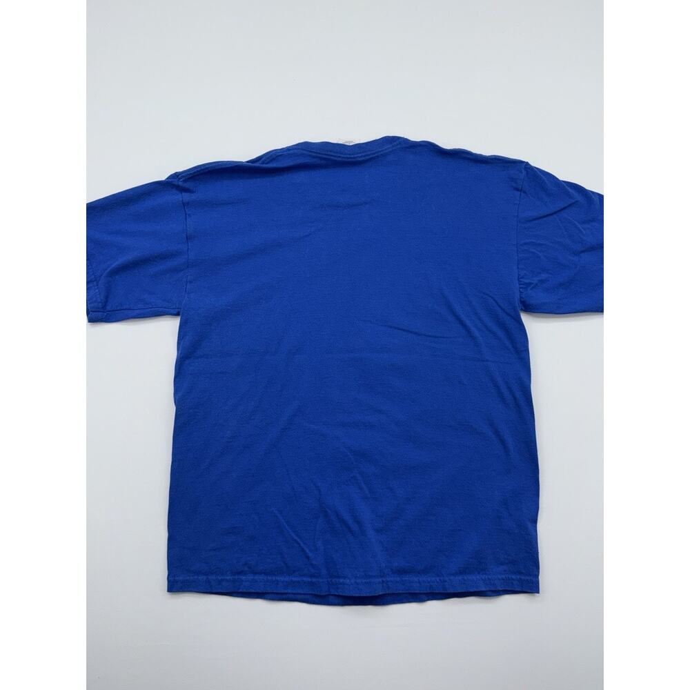 VINTAGE Monty Pythons Men T-Shirt Large Blue Spamalot Graphic Crew Neck Tee - Picture 6 of 6